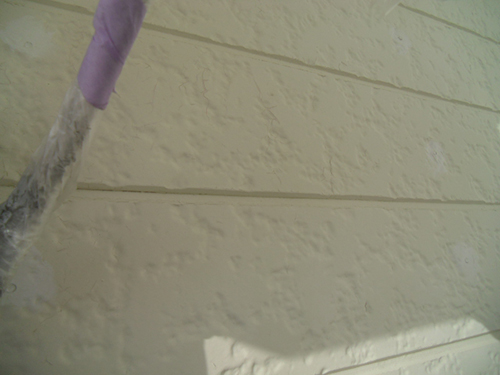 旧塗膜のひび割れ