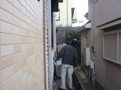 家の状態を見ながら見積もり